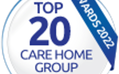 Top 20 Care Home Group Award 2022